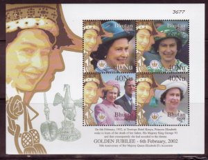 Bhutan 1360 Queen Elizabeth II Mint NH 