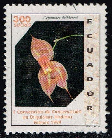 Ecuador #1333 Orchids; Used (0.40)