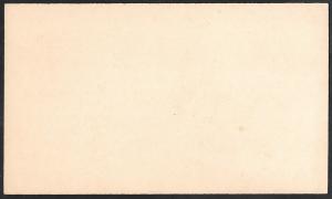 UX14 1 cent Jefferson, black Postal Card mint NH VF