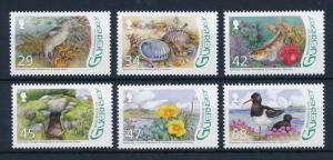 [29826] Guernsey 2006 Animals Conservation Wetland Fish Bird Seashell MNH