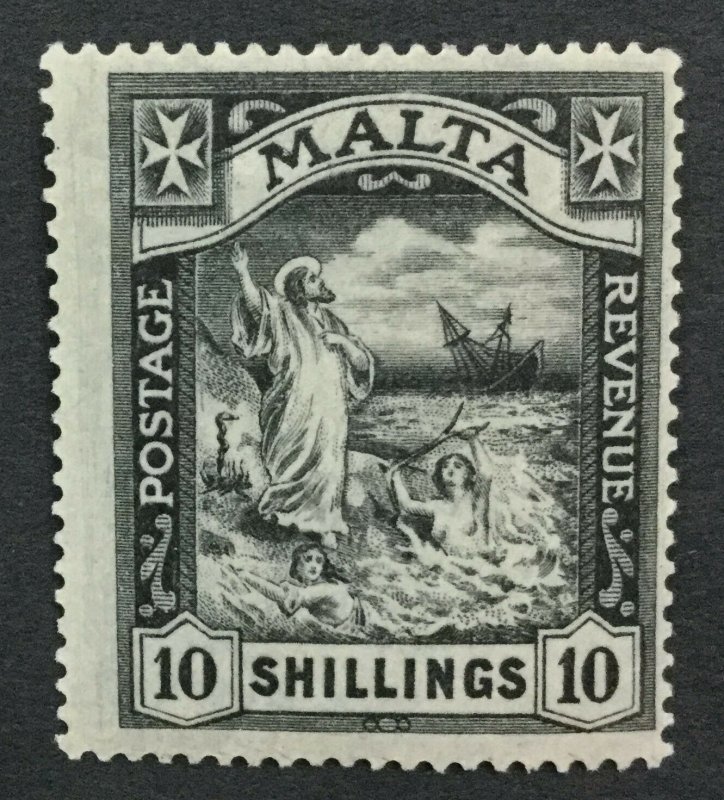 MOMEN: MALTA SG #104 1922 MINT OG NH LOT #194334-2885