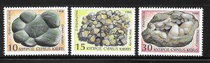 Cyprus 1998 Minerals Sc 913-915 MNH A2954