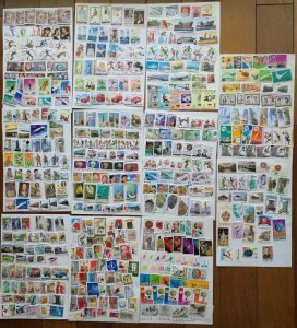 040 KOREA collection 800+ stamps and 195+ SS & MS, MNH