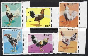Cuba 2412-17 MNH BIRDS 923C