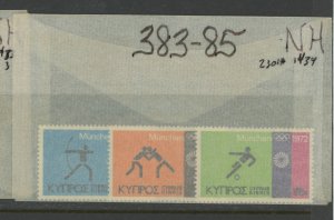 Cyprus 383-5 ** mint NH (2301A 1434)