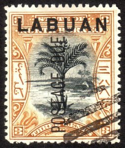 1901, Labuan 2c, Postage Due Used, Sc J2