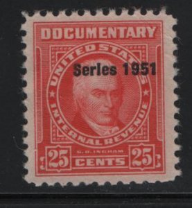 US, R569, NO GUM, 1951 SERIES