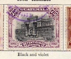 Guatemala 1902 Early Issue Fine Used 75c. NW-217052