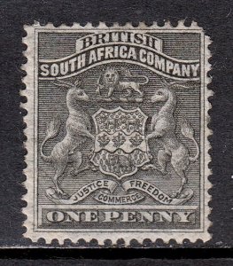 Rhodesia - Scott #2 - MNG - Lt. Crease, cnr. fault UR - SCV $13