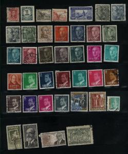 Spain 39 different used  PD
