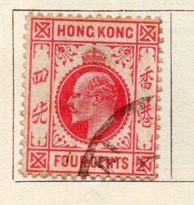 Hong Kong 1910 Early Issue Fine Used 4c. 191463