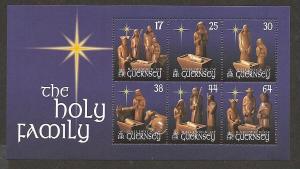 Guernsey 1999 Christmas sheet mnh sc 702a