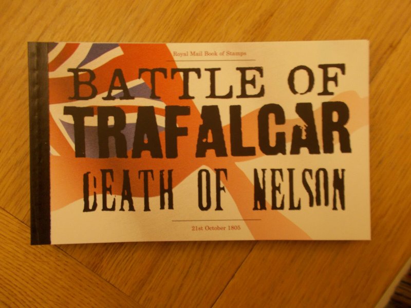 DX35 Battle of Trafalgar Prestige Booklet Complete - Cat £24 - Face Value £11.40
