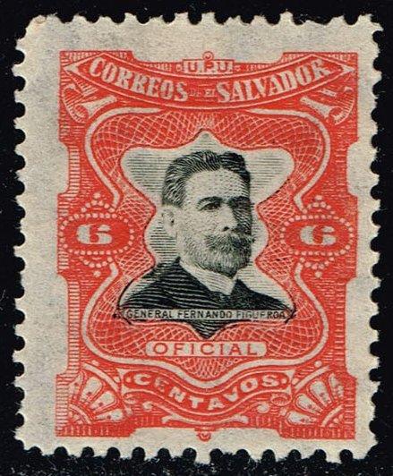 El Salvador #O297 Pres. Figueroa; Unused (0.30)