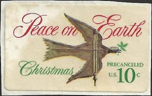 # 1552 USED CHRISTMAS DOVE AND WEATHER VANE SELF STICK