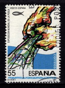 Spain 1991 World Fishing Exhibition Vigo, 55p [Used]