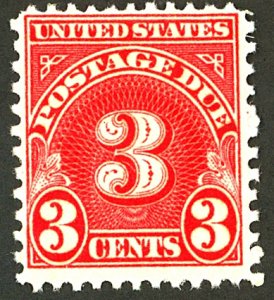 U.S. #J82 MINT OG HR