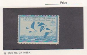 Scott # RW15 Buffleheads Duck stamp Mint no gum