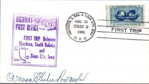 1955 - HPO Trip 3 - Aberdeen, S. Dak & Sioux City, Iowa - F37449