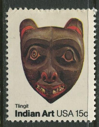 USA - Scott 1836 - Indian Art -1980- MLH - Single 15c Stamp