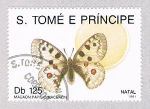 Saint Thomas and Prince Is 1037 Used Butterfly (BP1917)