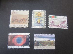 Australia 1990 Sc 1181e,1226,53,58,65 FU