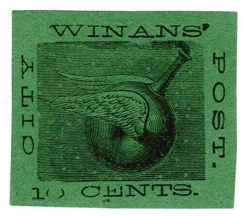 (I.B) US Local Post : Winan's City Post 10c 