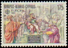 Cyprus #579-580 Never Hinged Complete Set(2), 1982, Never Hinged