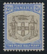 Jamaica SG 41 MVLH  SC# 39   see details 