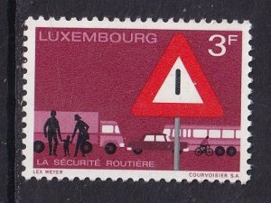 Luxembourg  #488 MNH 1970  traffic sign