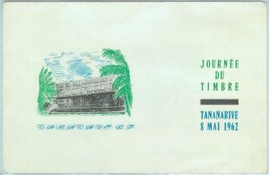 84456 - MADAGASCAR - POSTAL HISTORY - OFFICIAL Postal Folder STAMP DAY 1962