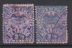 COLOMBIA, Scott I2-I3, used (thin)