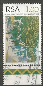 SOUTH AFRICA, 1996, used 1r, Paintings: Scott 941