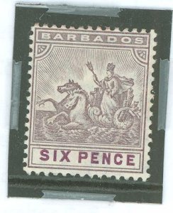 Barbados #97 Unused Single