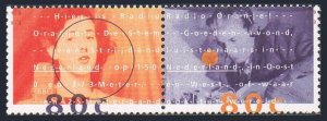 Netherlands 834-835a,MNH.Michel 1477-1478. Radio Orange, 1993.