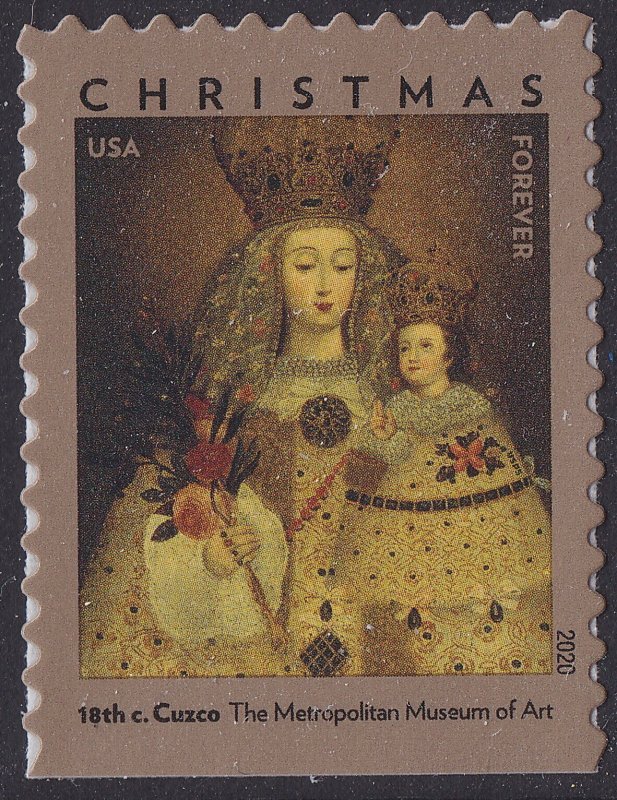 US 5525 Christmas Our Lady of Gu�pulo F single MNH 2020