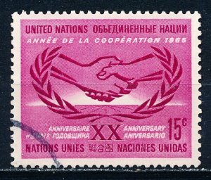 United Nations - New York #144 Single Used