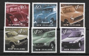 NEW ZEALAND SG2329/34 2000 ON THE ROAD SET MNH (r)