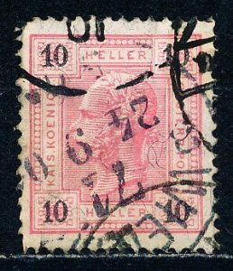 Austria #75 Single Used