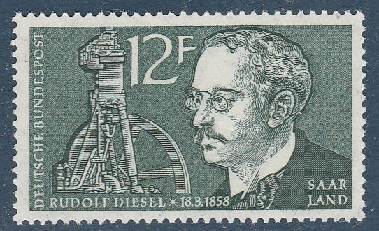 Allemagne / Saar     312        (N**)    1958