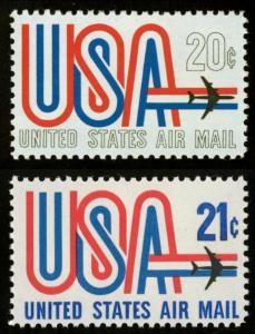 #C75 & C81 USA and Jet, Mint **ANY 5=FREE SHIPPING**