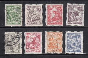 Yugoslavia Scott #378-384a Used