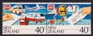 New Zealand 1987 Vesting Day Complete Mint MNH Set SC 871