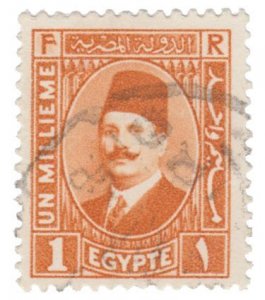 EGYPT. SCOTT # 128. YEAR 1927. USED. # 1