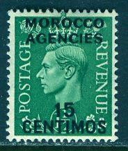 Great Britain Morocco; 1951: Sc. # 101: */MH Single Stamp