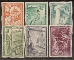 Greece 1951 Reconstruction Set SG692-697 MNH Cat£275