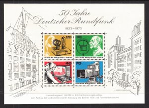 Germany Berlin 9N343 Souvenir Sheet MNH VF