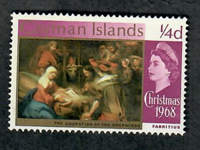 Cayman Islands #209 Mint Hinged single