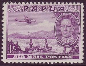 AUSTRALIA - Papua SG167, 1s mauve, NH MINT. Cat £10.