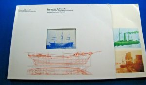 SHIPS OF CANADA PRESENTATION BOOKLET & STAMPS